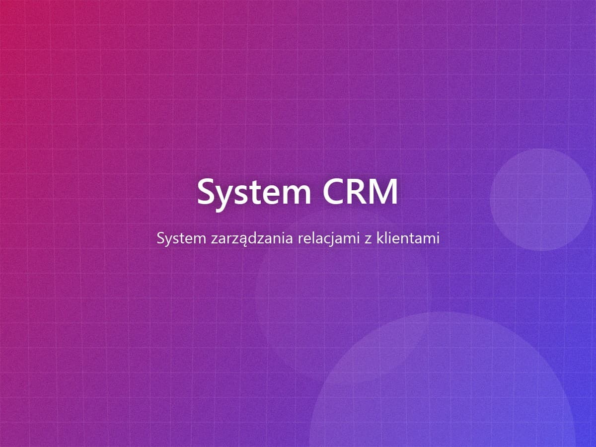 CRM System